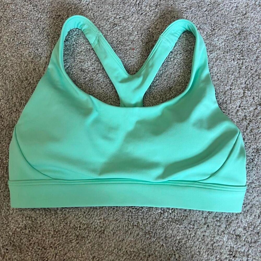 Athleta Women's Green and Blue Bra